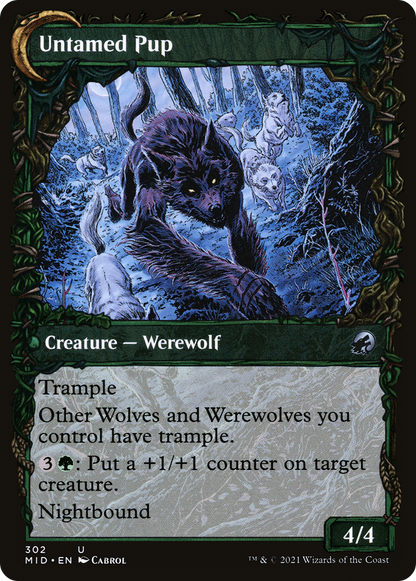 Hound Tamer (Showcase) (MID-302) - Innistrad: Midnight Hunt: (Showcase, Double Faced Transform) Foil