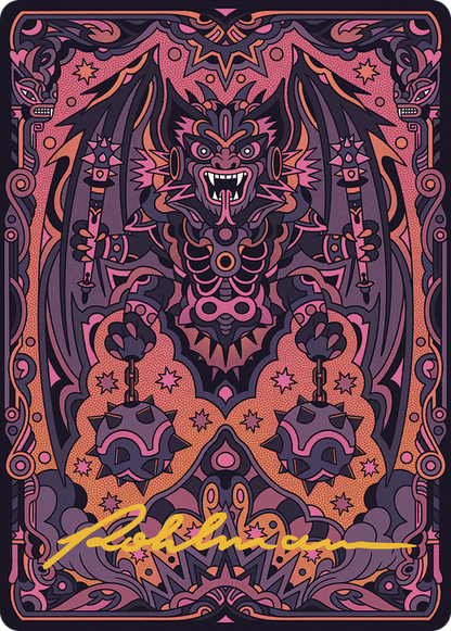 Bloodletter of Aclazotz // Bloodletter of Aclazotz (ALCI-061) - The Lost Caverns of Ixalan Art Series (Borderless) Foil