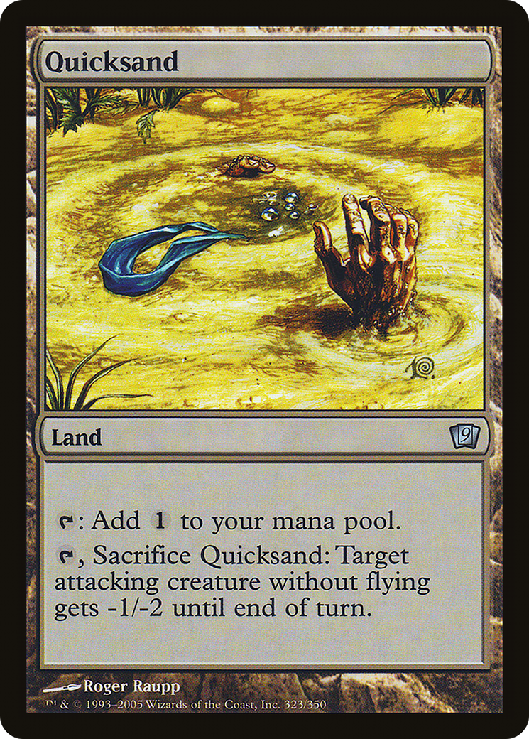 Quicksand (9ED-323★) - 9th Edition Foil