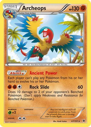 Archeops 067  Noble Victories - Rare