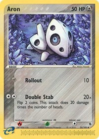 Aron - 25/109 (25/109) [Ruby and Sapphire]