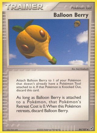Balloon Berry 084  Deoxys - Uncommon