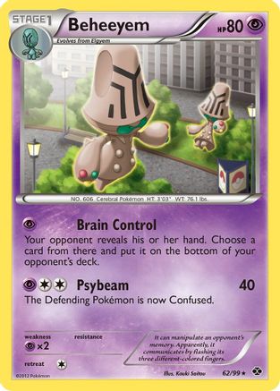 Beheeyem 062  Next Destinies - Rare