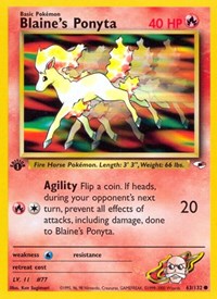 Blaine's Ponyta (063/132) [Gym Heroes]