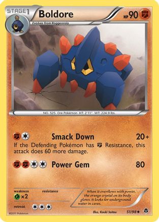 Boldore (51) 051  Emerging Powers - Uncommon