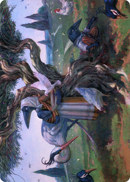 Kindred Discovery // Kindred Discovery (ACLB-029) - Battle for Baldur's Gate Art Series (Borderless) Foil