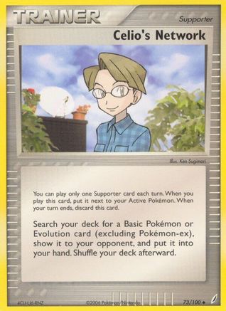 Celio's Network 073/100  Crystal Guardians - Uncommon