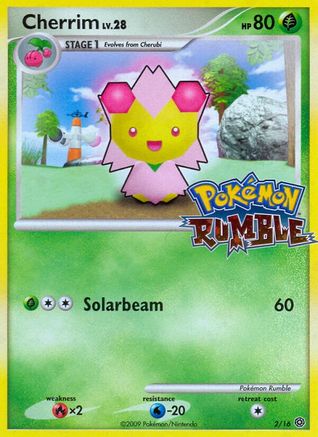 Cherrim 002  Rumble - Promo