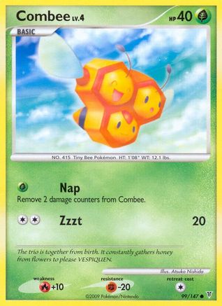 Combee 099  - Reverse Holofoil Supreme Victors - Common