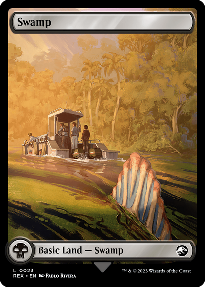 Swamp (REX-023) - Jurassic World Collection Foil