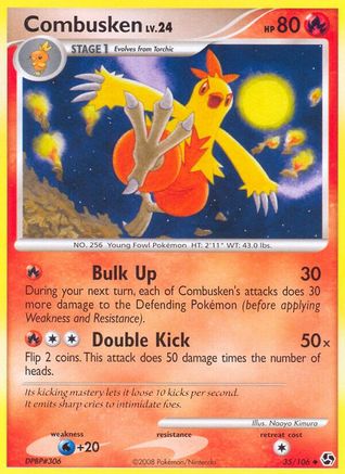 Combusken 035  Great Encounters - Uncommon