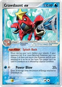Crawdaunt ex (99/110) [Holon Phantoms]