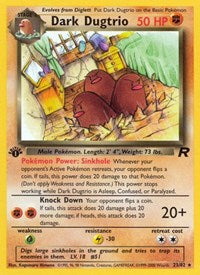 Dark Dugtrio (23) (23/82) [Team Rocket]