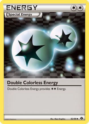 Double Colorless Energy 092/99  Next Destinies - Uncommon