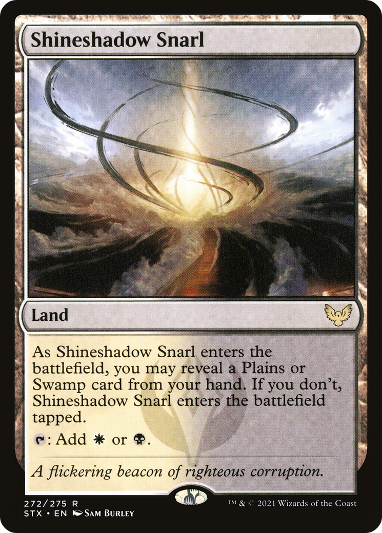 Shineshadow Snarl (STX-272) - Strixhaven: School of Mages