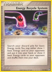 Energy Recycle System (73/108) [Power Keepers]