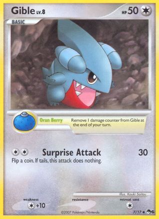 Gible 007  POP Series 6 - Common