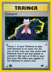 Giovanni (18) (018/132) [Gym Challenge]