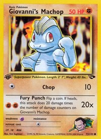 Giovanni's Machop (072/132) [Gym Challenge]