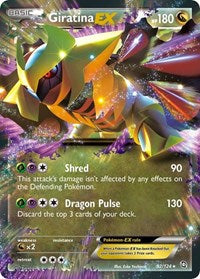 Giratina EX (92/124) [Dragons Exalted]
