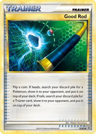 Good Rod 076/95  - Reverse Holofoil Unleashed - Uncommon