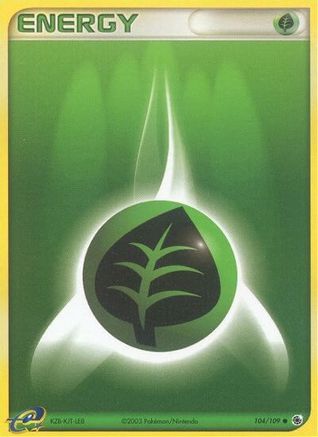 Grass Energy 104/109  Ruby and Sapphire - Common