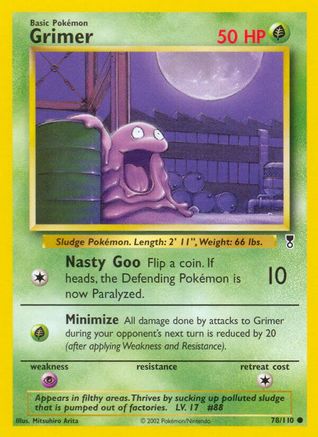 Grimer 078/110  Legendary Collection - Common