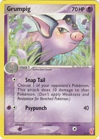 Grumpig (3/12) [EX Trainer Kit 2: Plusle & Minun]