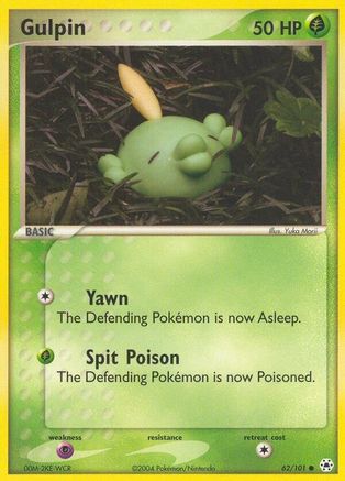Gulpin 062/101  Hidden Legends - Common