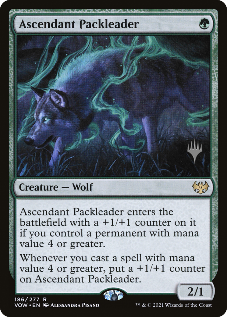 Ascendant Packleader (PPMID-186P) - Innistrad: Crimson Vow Promos Foil