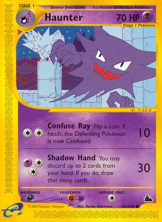 Haunter 063  Skyridge - Common
