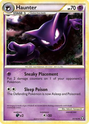 Haunter 035/102  Triumphant - Uncommon