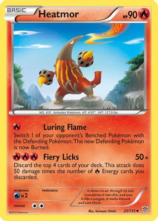 Heatmor 023/135  Plasma Storm - Uncommon