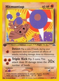 Hitmontop (22) (22/75) [Neo Discovery]
