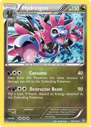 Hydreigon (98) 098  Dragons Exalted - Rare