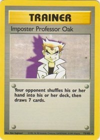 Imposter Professor Oak (073/102) [Base Set]