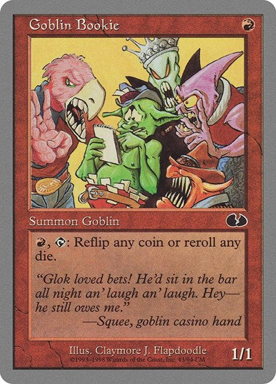 Goblin Bookie (43) [Unglued]