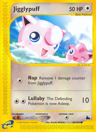 Jigglypuff 068  Skyridge - Common