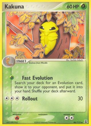 Kakuna 046  Delta Species - Uncommon