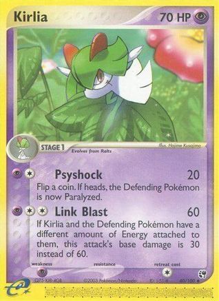 Kirlia 040  - Reverse Holofoil Sandstorm - Uncommon
