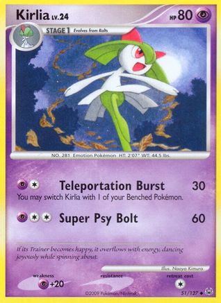 Kirlia 051  Platinum - Uncommon