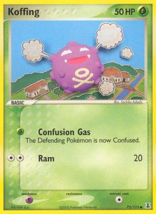 Koffing 072/113  Delta Species - Common