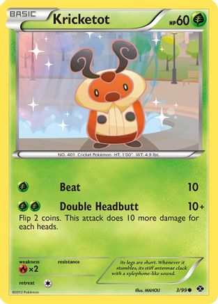 Kricketot 003  Next Destinies - Common