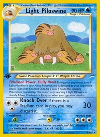 Light Piloswine (026/105) [Neo Destiny]