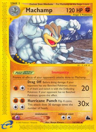 Machamp (16) 016  Skyridge - Rare