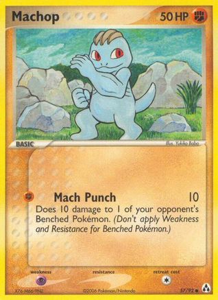 Machop 057/92  Legend Maker - Common