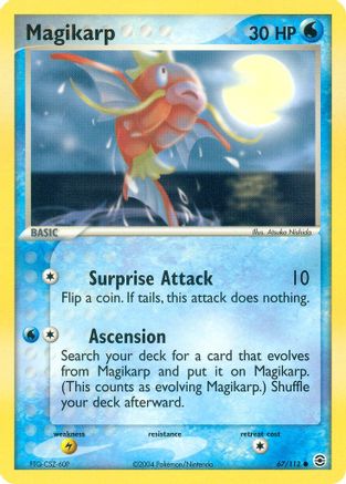 Magikarp 067/112  FireRed & LeafGreen - Common