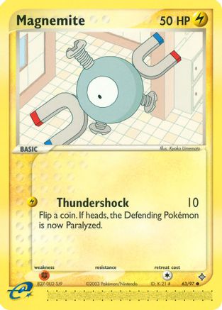 Magnemite 063/97  Dragon - Common