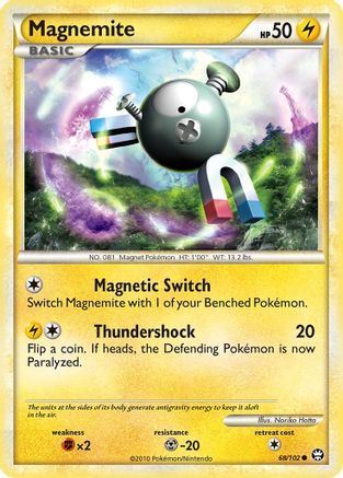 Magnemite 068/102  Triumphant - Common