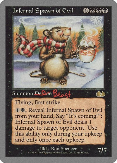 Infernal Spawn of Evil (33) [Unglued]